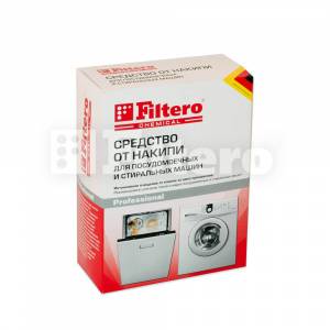 Средство от накипи Filtero для стиральных и посудомоечных машин, арт. 601 от интернет магазина Filterro.kz