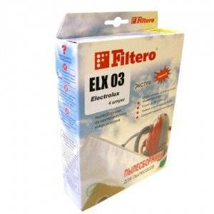 Мешки пылесборники Filtero ELX 03 Экстра (4 шт.) для пылесоса от интернет магазина Filterro.kz