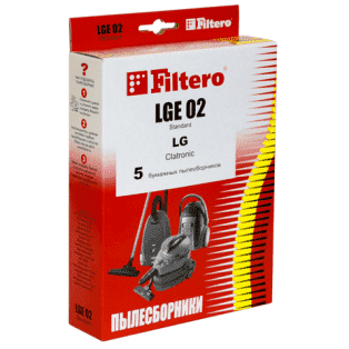 Мешки-пылесборники Набор Filtero LGE 02 (5) Standard, пылесборники для пылесоса от интернет магазина Filterro.kz