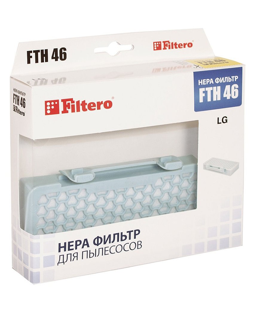 Filtero FTH 46 LGE НЕРА фильтр для пылесосов LG от интернет магазина Filterro.kz
