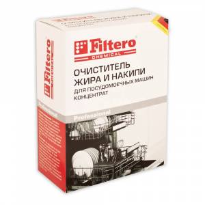 Очиститель жира и накипи Filtero для посудомоечных машин. Концентрат. Арт. 706 от интернет магазина Filterro.kz
